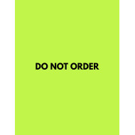 DO NOT ORDER - INCORRECT FORMATTING